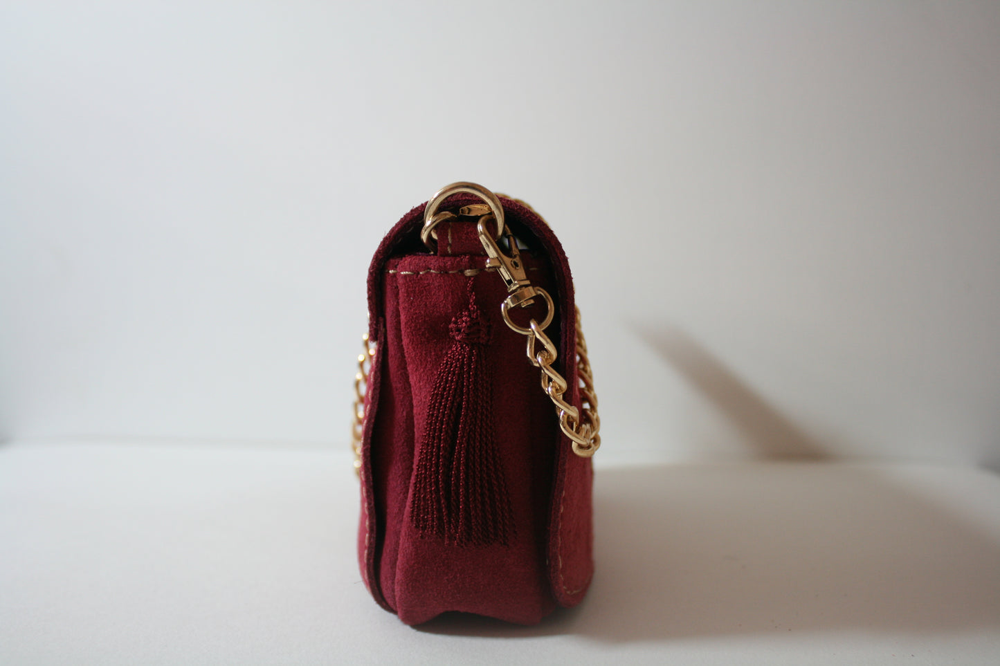 Suede Kech Bag