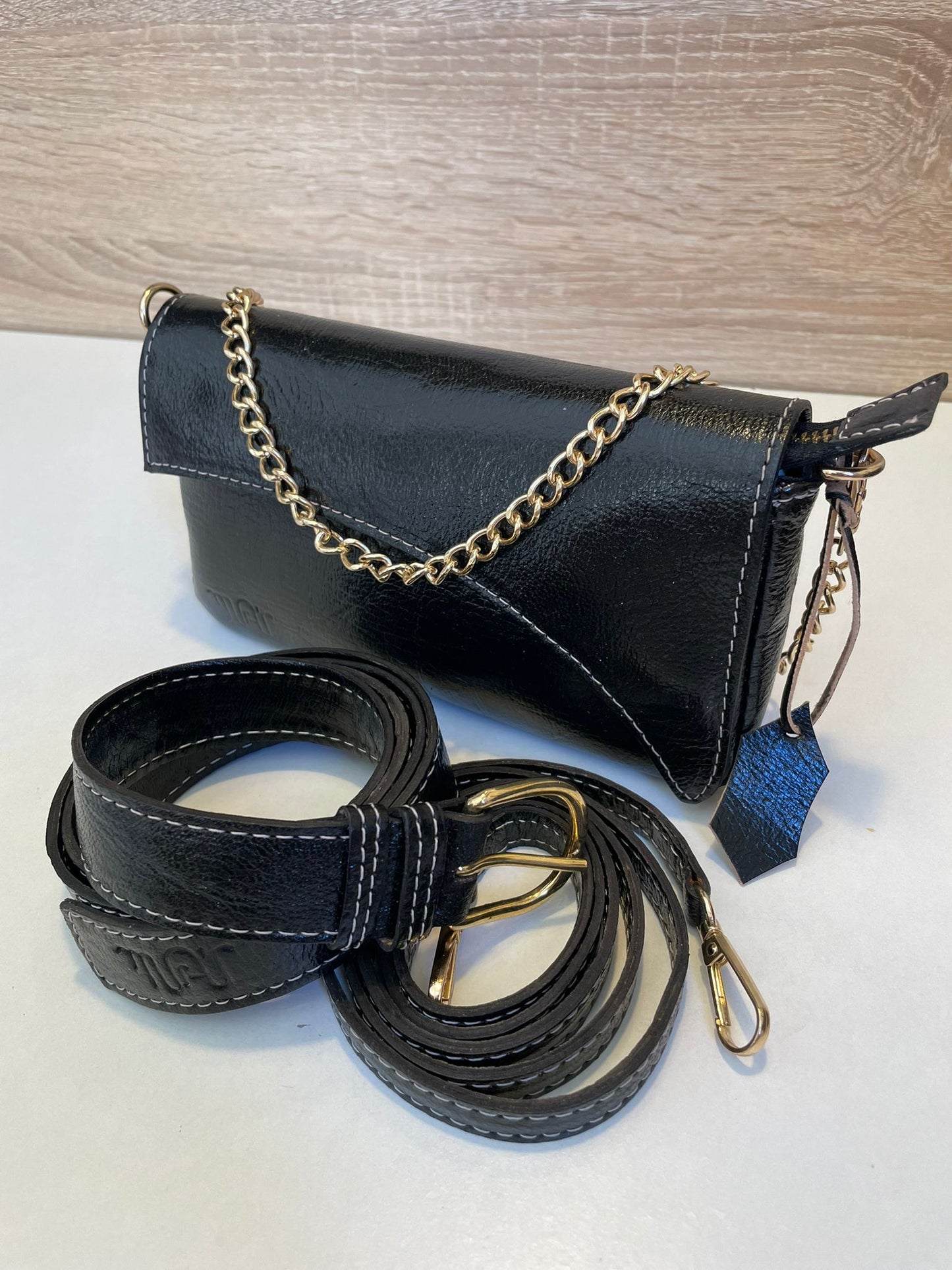 Leather Assim Bag