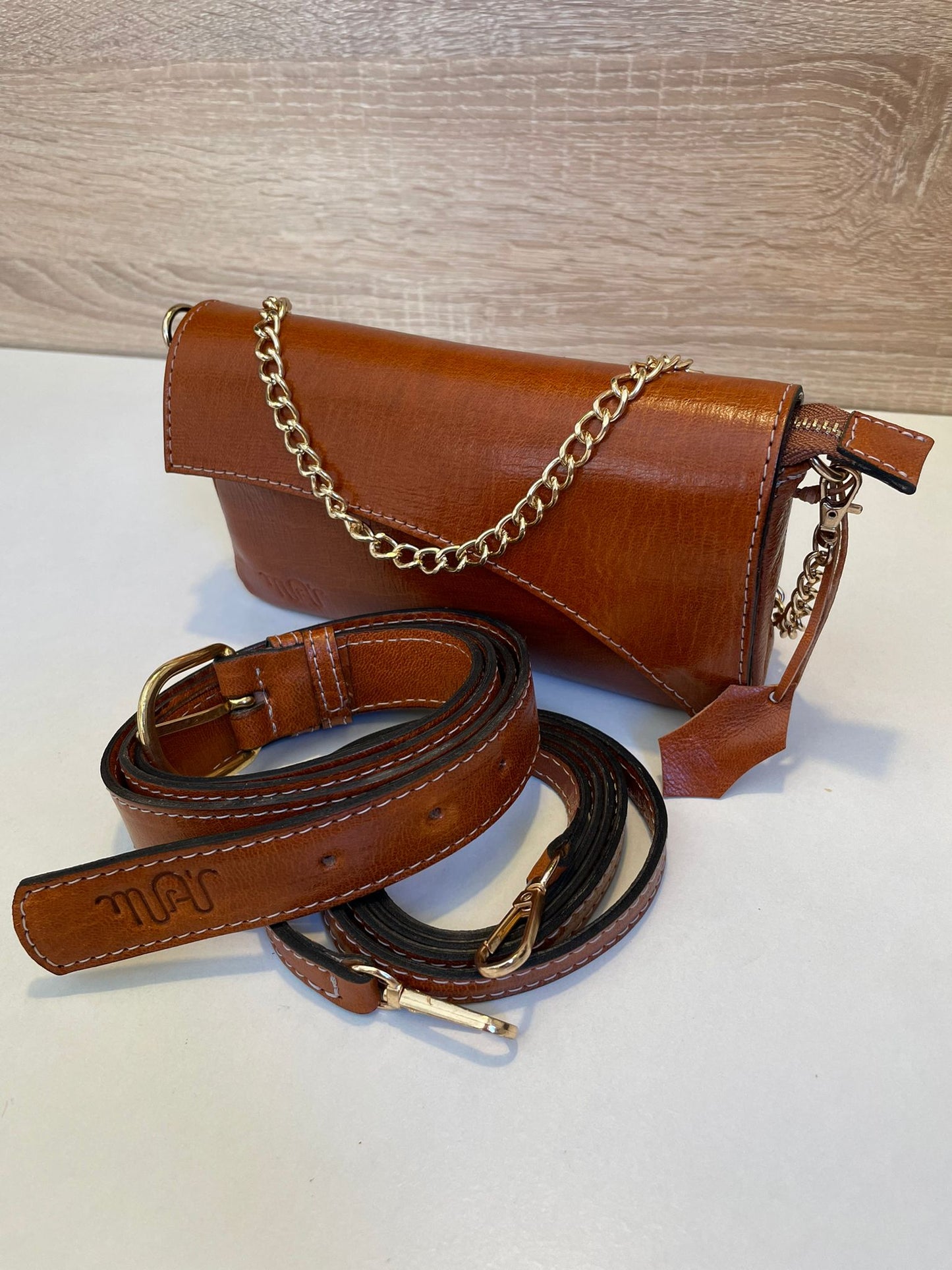 Leather Assim Bag