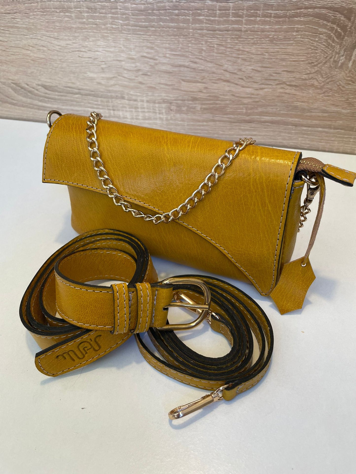 Leather Assim Bag