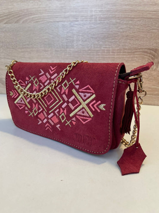 Suede Kech Bag