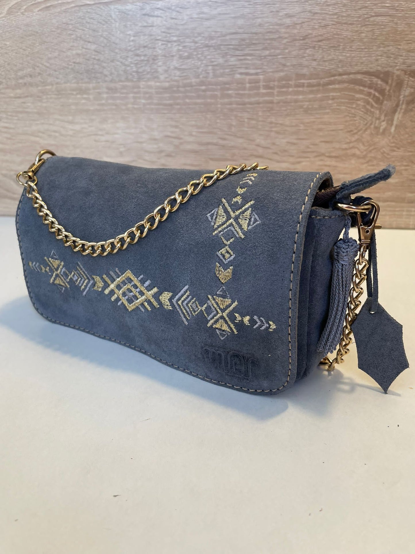 Suede Elle Bag